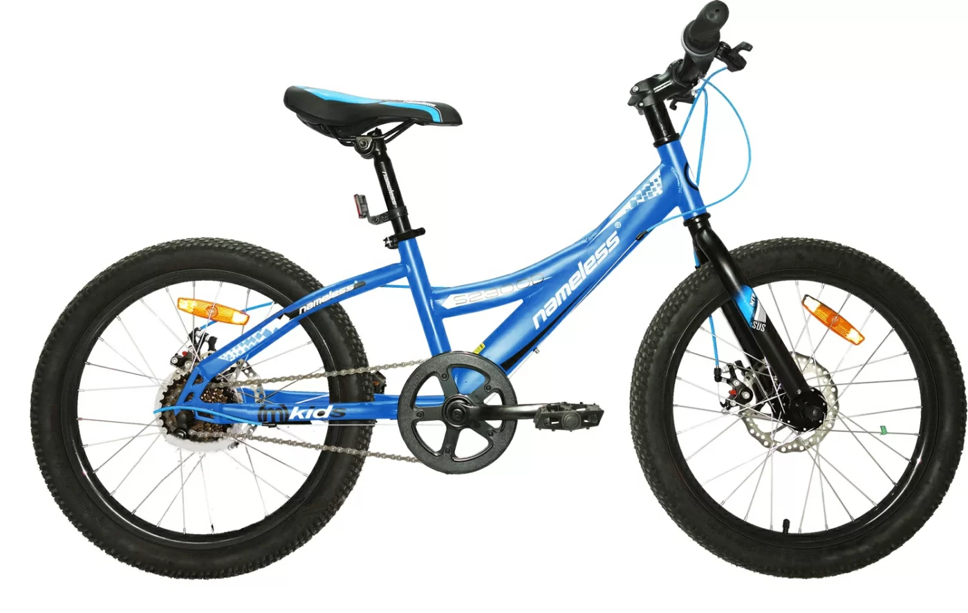 Фото Велосипед 20" Nameless S2300D, синий/белый, 11" (2021) со склада магазина СпортСЕ