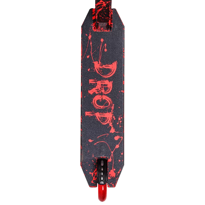 Самокат TechTeam Drop WT red (черный с красными брызгами) Самокат TechTeam Drop WT red (черный с красными брызгами) по низким ценам в Томске и Северске