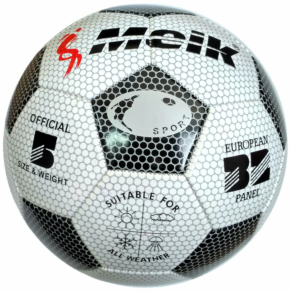 Фото Мяч футбольный Meik-3009 R18023 3-слоя PVC 1.6, 300 гр 10014354 со склада магазина СпортСЕ