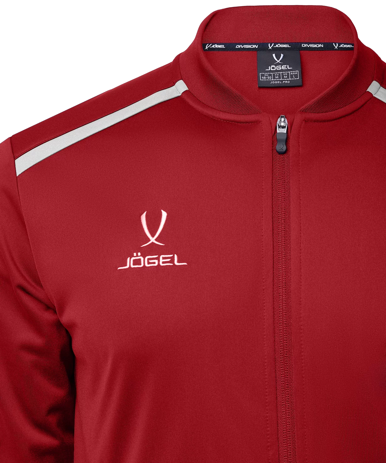 Фото Олимпийка DIVISION PerFormDRY Pre-match Knit Jacket, красный со склада магазина СпортСЕ