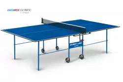 Теннисный стол Start Line Olympic с сеткой синий 6021