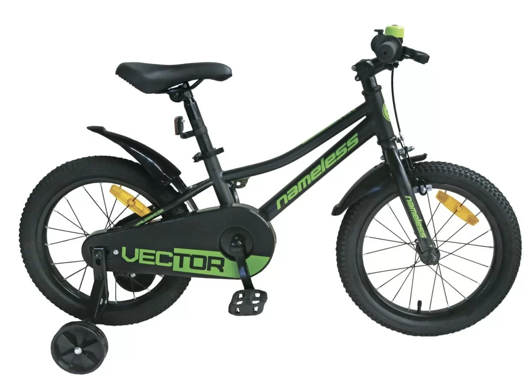 Фото Велосипед 20" Nameless VECTOR 2, зеленый неон/серебристый (2024) со склада магазина СпортСЕ