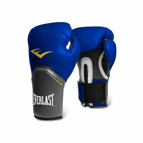 Фото Перчатки боксерские Everlast Pro Style Elite 14oz тренировочные синие 2214E со склада магазина СпортСЕ