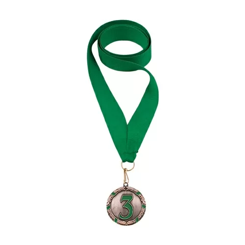 Фото Медаль 50мм PR  бронза 500.03 со склада магазина СпортСЕ