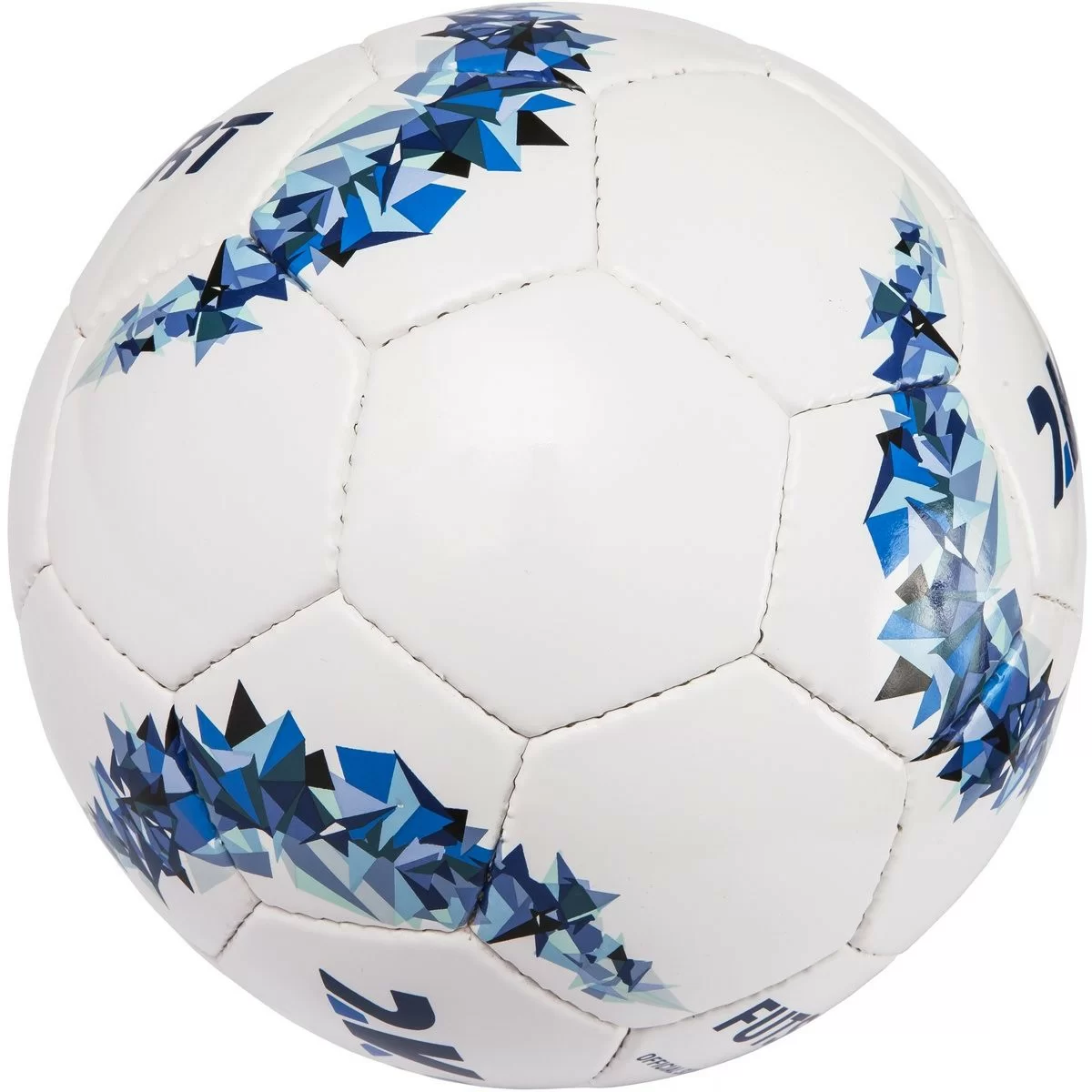 Фото Мяч футбольный 2K Sport Сrystal Optimal sala р.4 white/royal 127095 со склада магазина СпортСЕ