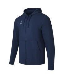 Флисовое худи на молнии ESSENTIAL Cotton Fleece FZ Hoodie, темно-синий, детский Флисовое худи на молнии ESSENTIAL Cotton Fleece FZ Hoodie, темно-синий, детский
