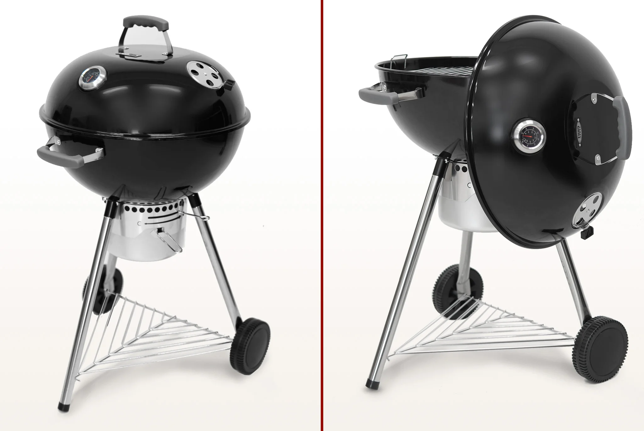  Круглый угольный гриль 22 дюйма (57 см) TEMPER по низким ценам в Томске и Северске