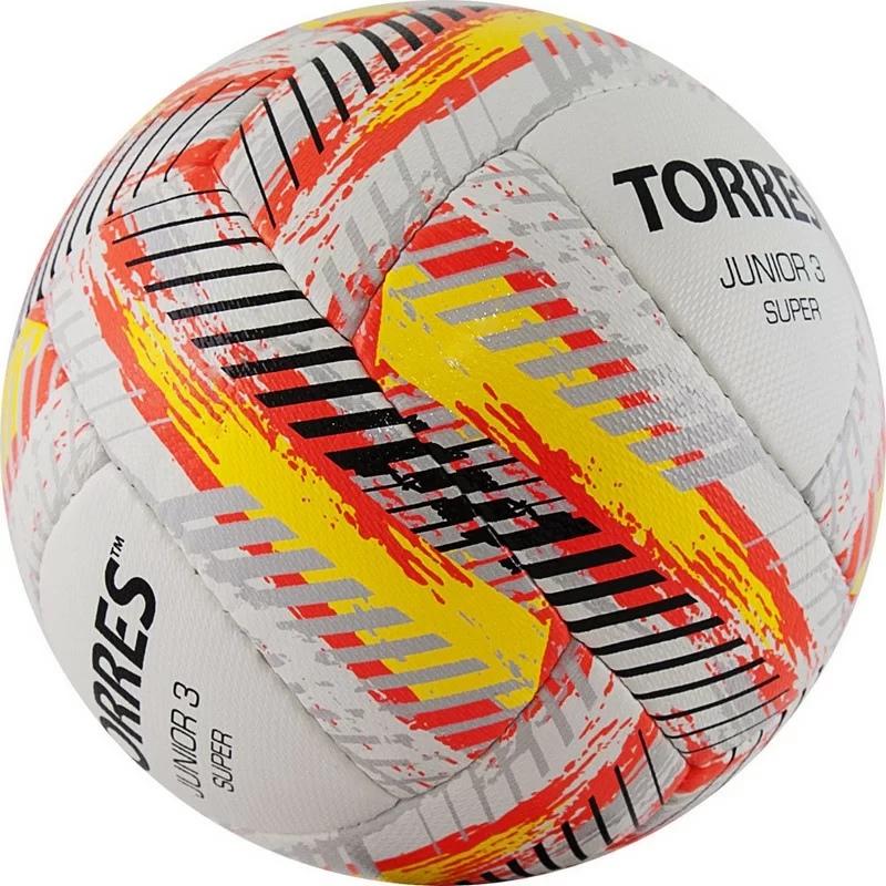 Мяч футбольный Torres Junior-3 Super HS № 3 бел-кра-жел F320303 Мяч футбольный Torres Junior-3 Super HS № 3 бел-кра-жел F320303 по низким ценам в Томске и Северске