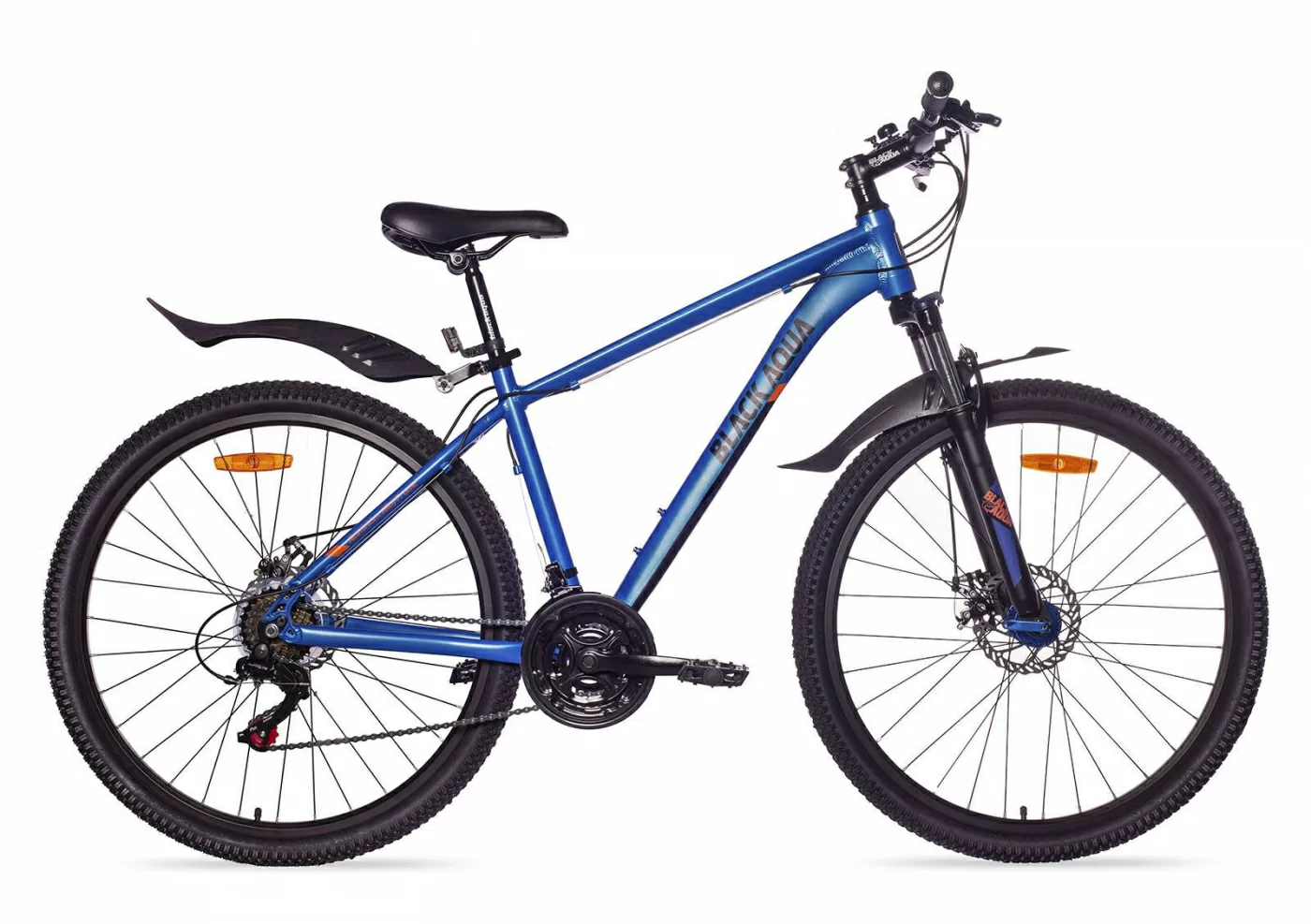 Фото Велосипед Black Aqua Cross 2782 D matt 27.5" синий GL-402D со склада магазина СпортСЕ