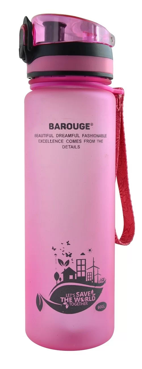 Фото Бутылка для воды Barouge Active Life BP-915(600) красная со склада магазина СпортСЕ