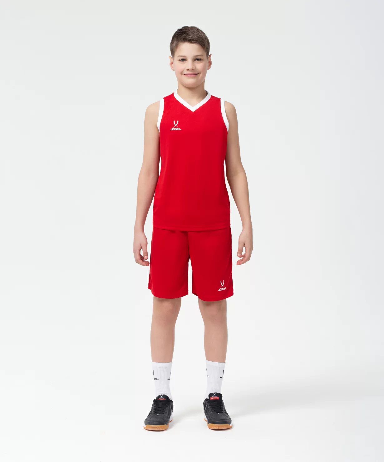 Фото Шорты баскетбольные Camp Basic, красный, детский со склада магазина СпортСЕ