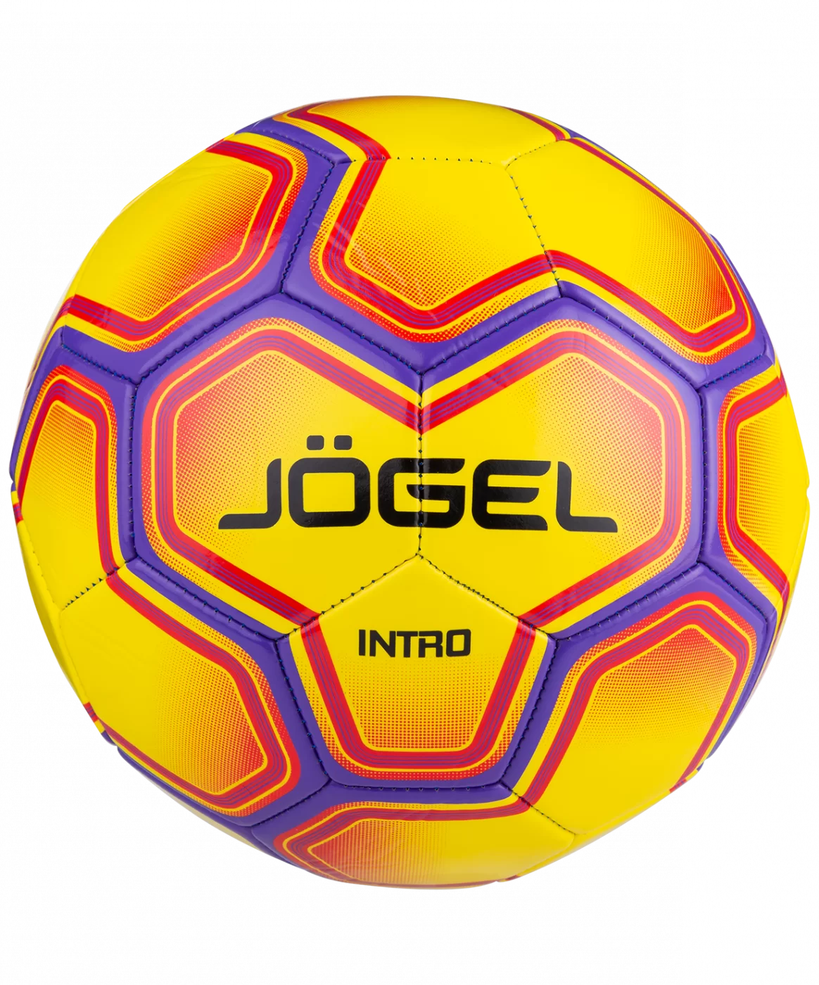 Фото Мяч футбольный Jögel Intro №5 желтый УТ-00017588 со склада магазина СпортСЕ