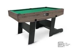 Бильярд BFG Compact Moby 4 (Анкор) (Пул, анкор/черный (ЛДСП), ЛДСП_16, Euro Pro 50 ш1.98м Yellow green, Х/б сетка)