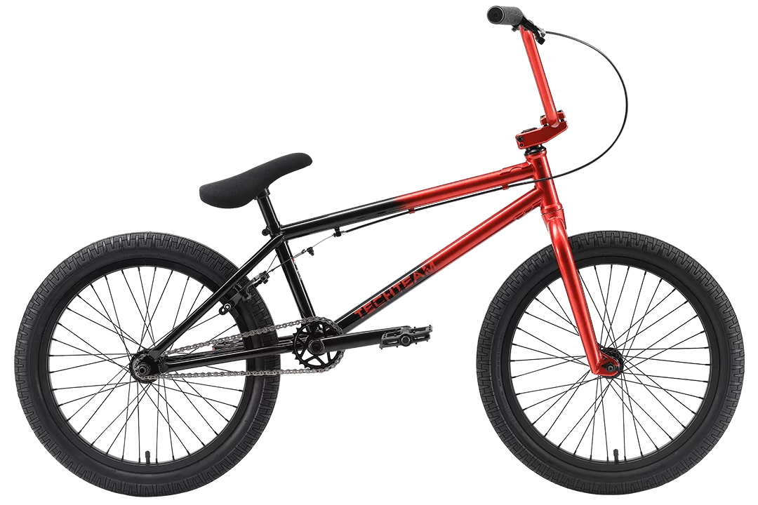 Фото Велосипед TechTeam Twen 20" красно-черный со склада магазина СпортСЕ