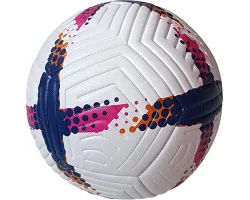Мяч футбольный E43389-2 №5 4-слоя PVC 2.3.4, 420 гр, машинная сшивка розовый Мяч футбольный E43389-2 №5 4-слоя PVC 2.3.4, 420 гр, машинная сшивка розовый