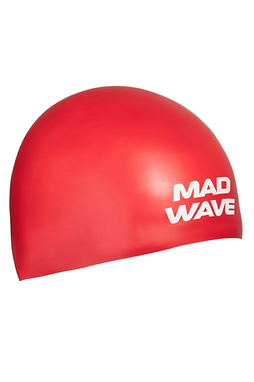 Фото Шапочка для плавания Mad Wave Soft Fina Approved L Red M0533 01 3 05W со склада магазина СпортСЕ
