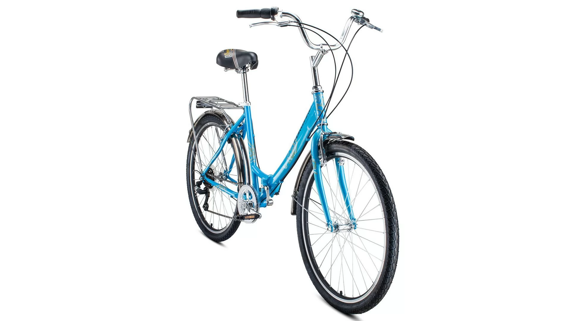 Фото Велосипед Forward Sevilla 26 2.0 (2020) синий/серый RBKW0RN66005 со склада магазина СпортСЕ