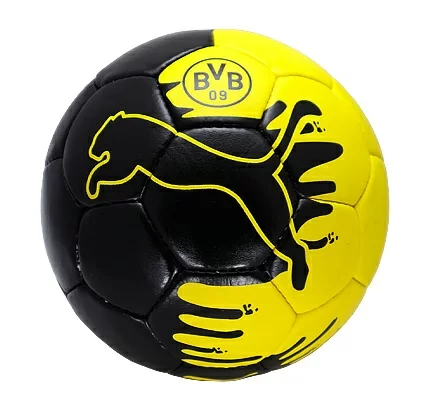 Фото Мяч футбольный Puma черно-желтый (РК) р.5 НФ-00005391 со склада магазина СпортСЕ