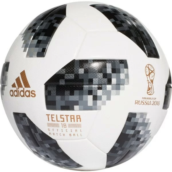 Фото Мяч футбольный Adidas WC2018 Telstar OMB №5 CE8083 со склада магазина СпортСЕ