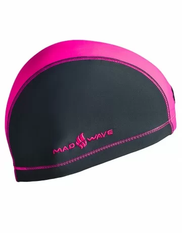 Фото Шапочка для плавания Mad Wave Duotone grey/pink M0527 02 0 11W со склада магазина СпортСЕ