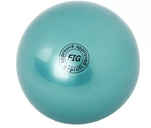 Фото Мяч для художественной гимнастики 19 см 420 г зеленый AB2801 со склада магазина СпортСЕ