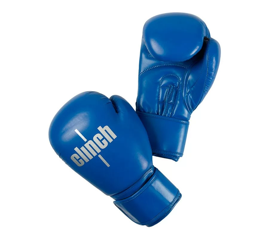Фото Перчатки боксерские Clinch Olimp синие C111 со склада магазина СпортСЕ