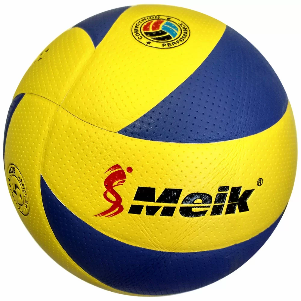 Фото Мяч волейбольный Meik-200 R18040 8-панелей PU 2.7 280 гр клееный 10014371 со склада магазина СпортСЕ