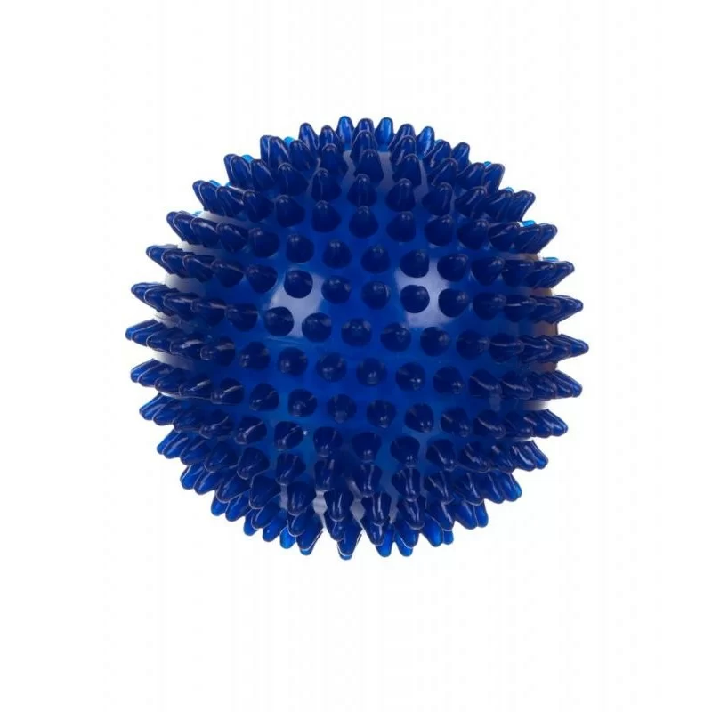 Фото Мяч массажный ёжик 6.5 см синий со склада магазина СпортСЕ