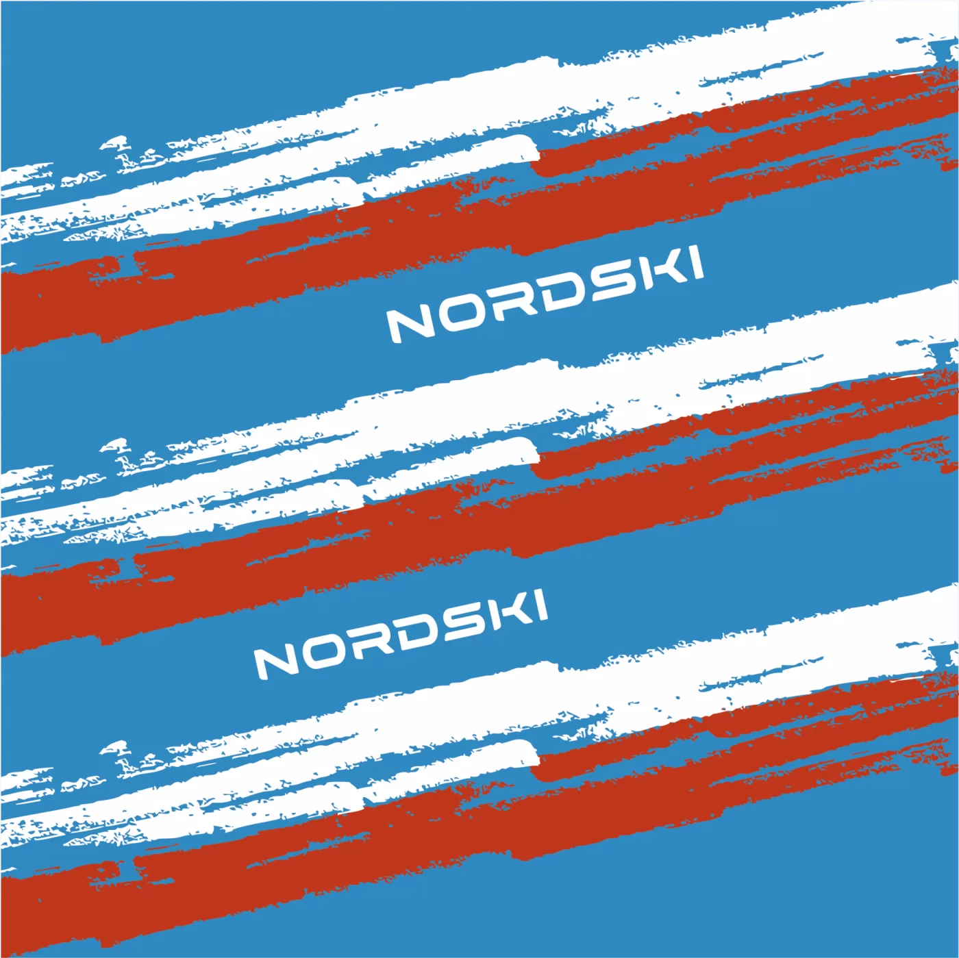 Фото Баф Nordski Stripe Blue/Red NSV409879 со склада магазина СпортСЕ