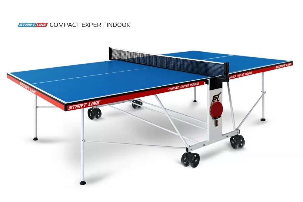 Фото Теннисный стол Start Line Compact Expert Indoor blue со склада магазина СпортСЕ