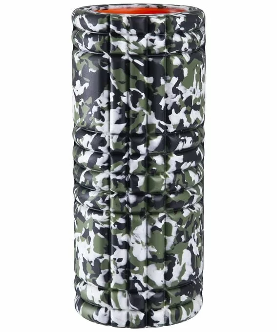 Ролик массажный StarFit FA-508 33x14 cм зеленый камуфляж/оранжевый УТ-00016656 по низким ценам в Томске и Северске