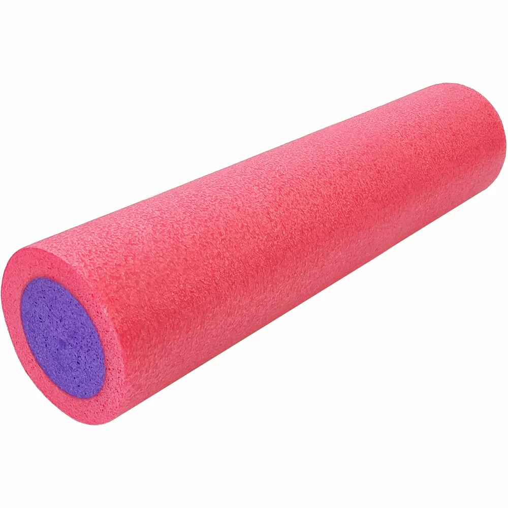 Фото Ролик для йоги 45х15 см PEF45-5 полнотелый розовый/фиолетовый (B34493) 10019272 со склада магазина СпортСЕ