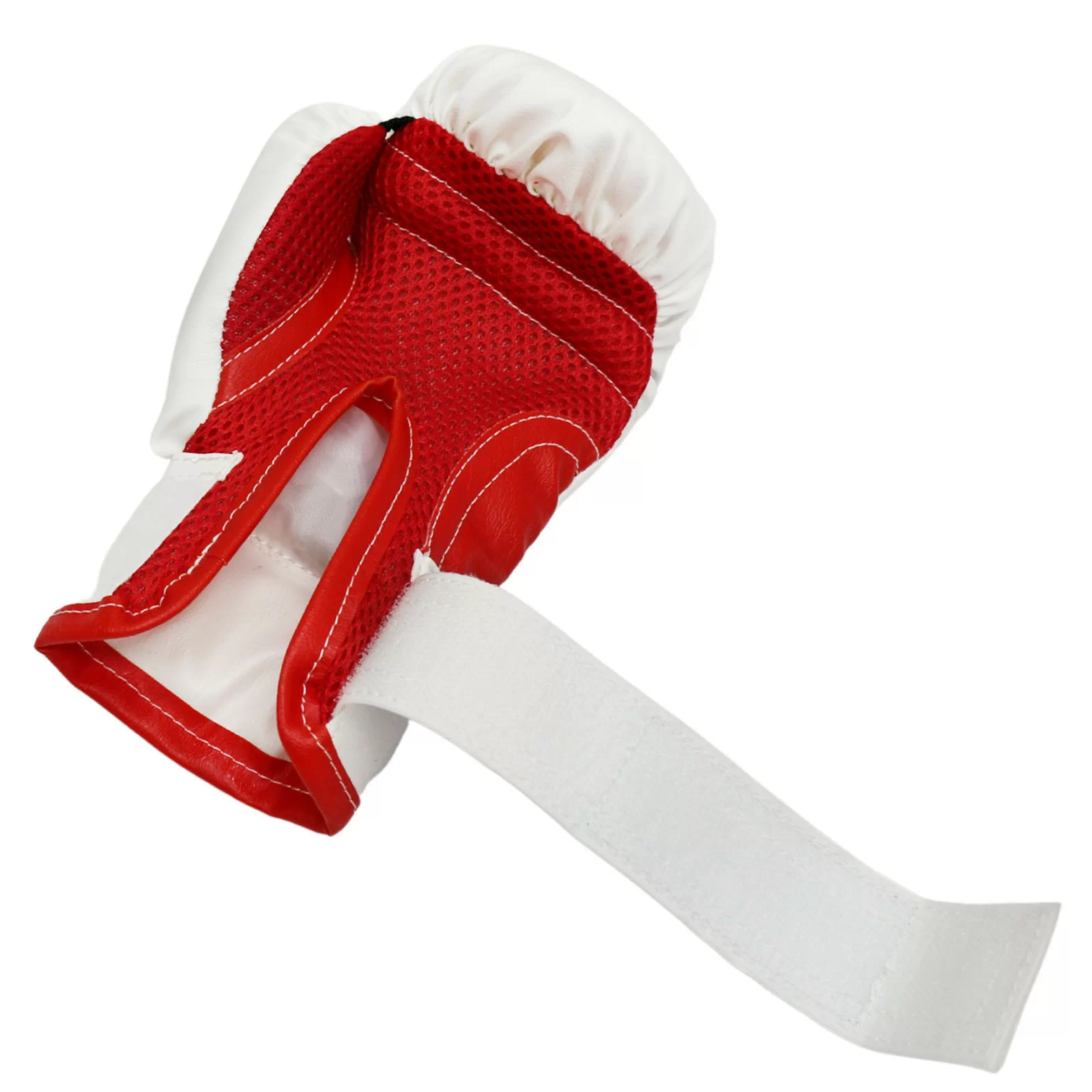 Фото Набор боксерский для начинающих RuscoSport Триколор (перчатки бокс. 4 oz) красный со склада магазина СпортСЕ