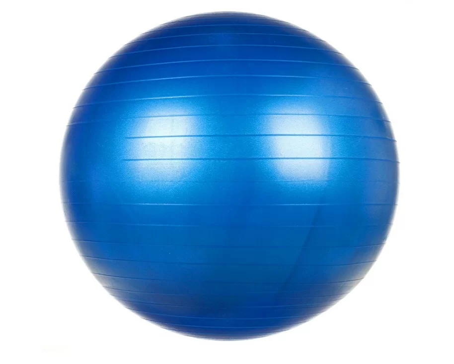 Фото Фитбол 65 см MadGame Yoga ball blue со склада магазина СпортСЕ