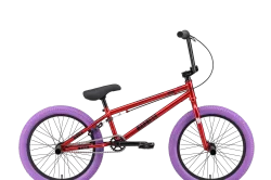 Велосипед Stark Madness BMX 5 Cr-Mo (2025) красный/черный/фиолетовый