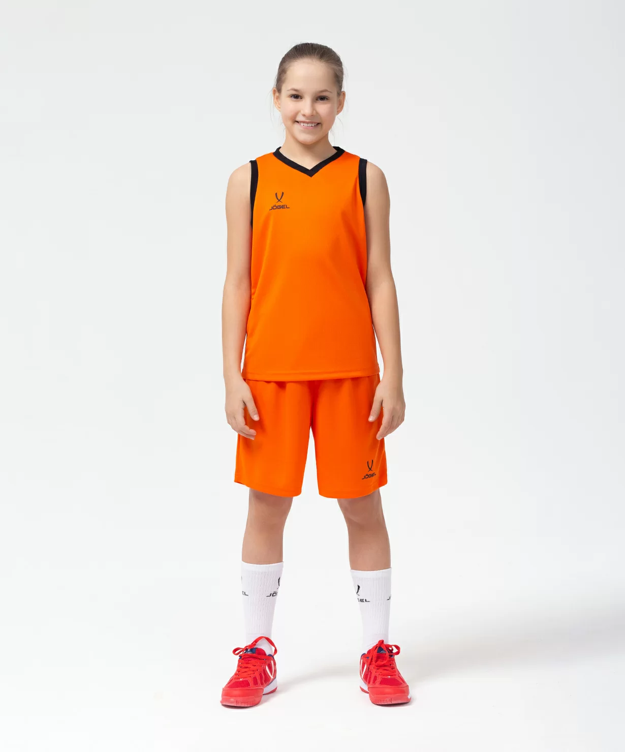 Фото Майка баскетбольная Camp Basic, оранжевый, детский со склада магазина СпортСЕ