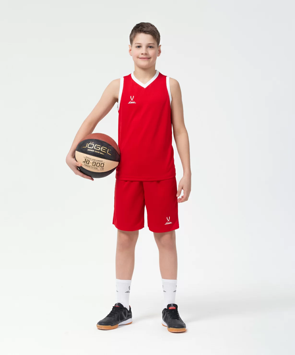 Фото Майка баскетбольная Camp Basic, красный, детский со склада магазина СпортСЕ