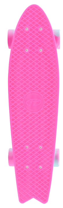 Фото Скейтборд TechTeam пластиковый Fishboard 23 pink TLS-406 со склада магазина СпортСЕ