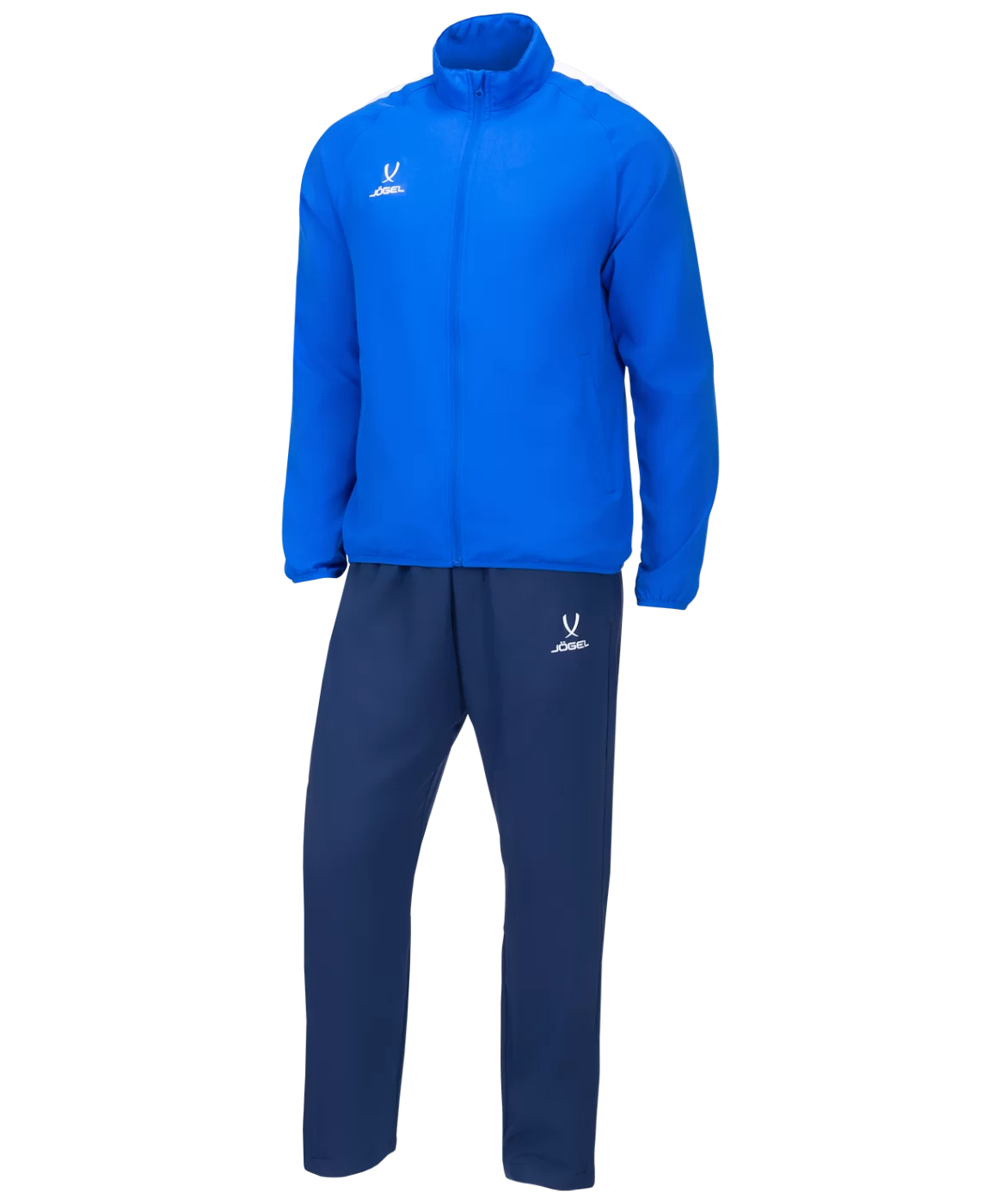 Фото Костюм спортивный CAMP Lined Suit, синий/темно-синий/белый, детский со склада магазина СпортСЕ
