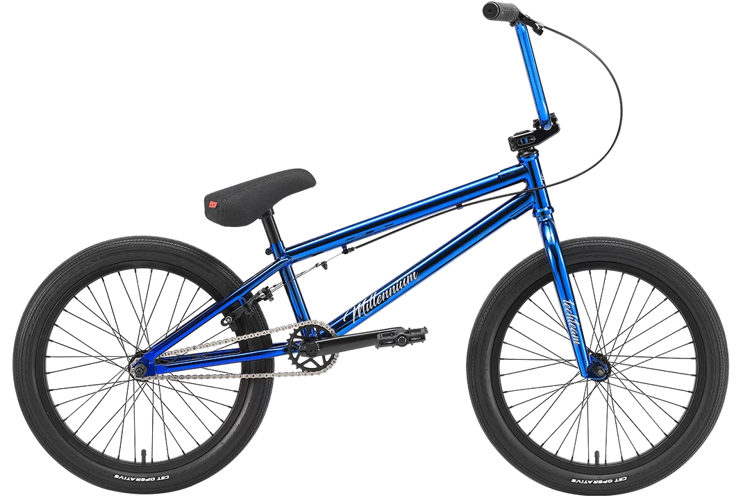 Фото Велосипед BMX TechTeam Millennium 20" (2022) синий со склада магазина СпортСЕ