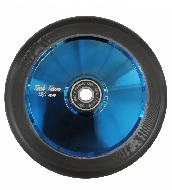 Фото Колесо для самоката TechTeam X-Treme 120*24 мм Hollow core blue Chrome со склада магазина СпортСЕ