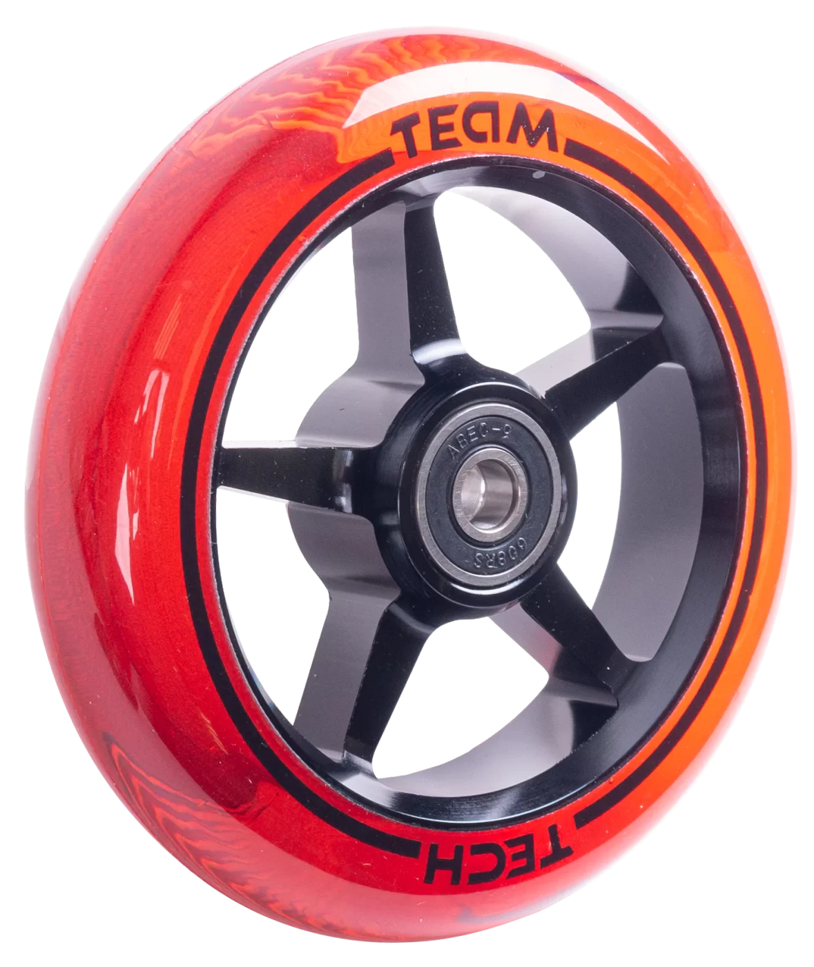 Фото Колесо для самоката TechTeam X-Treme 110*24мм Scout red 956811 со склада магазина СпортСЕ