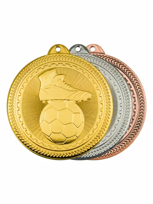 Фото Медаль MK118 d-50 мм футбол со склада магазина СпортСЕ
