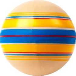 Мяч детский ЭКО диаметр 15 см, резина, мультиколор Р7-150