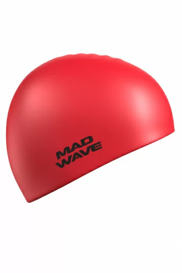 Фото Шапочка для плавания Mad Wave Intensiv Big red M0531 12 2 05W со склада магазина СпортСЕ