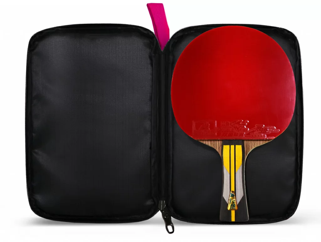 Фото Чехол для теннисной ракетки Double Fish розовый J03P со склада магазина СпортСЕ