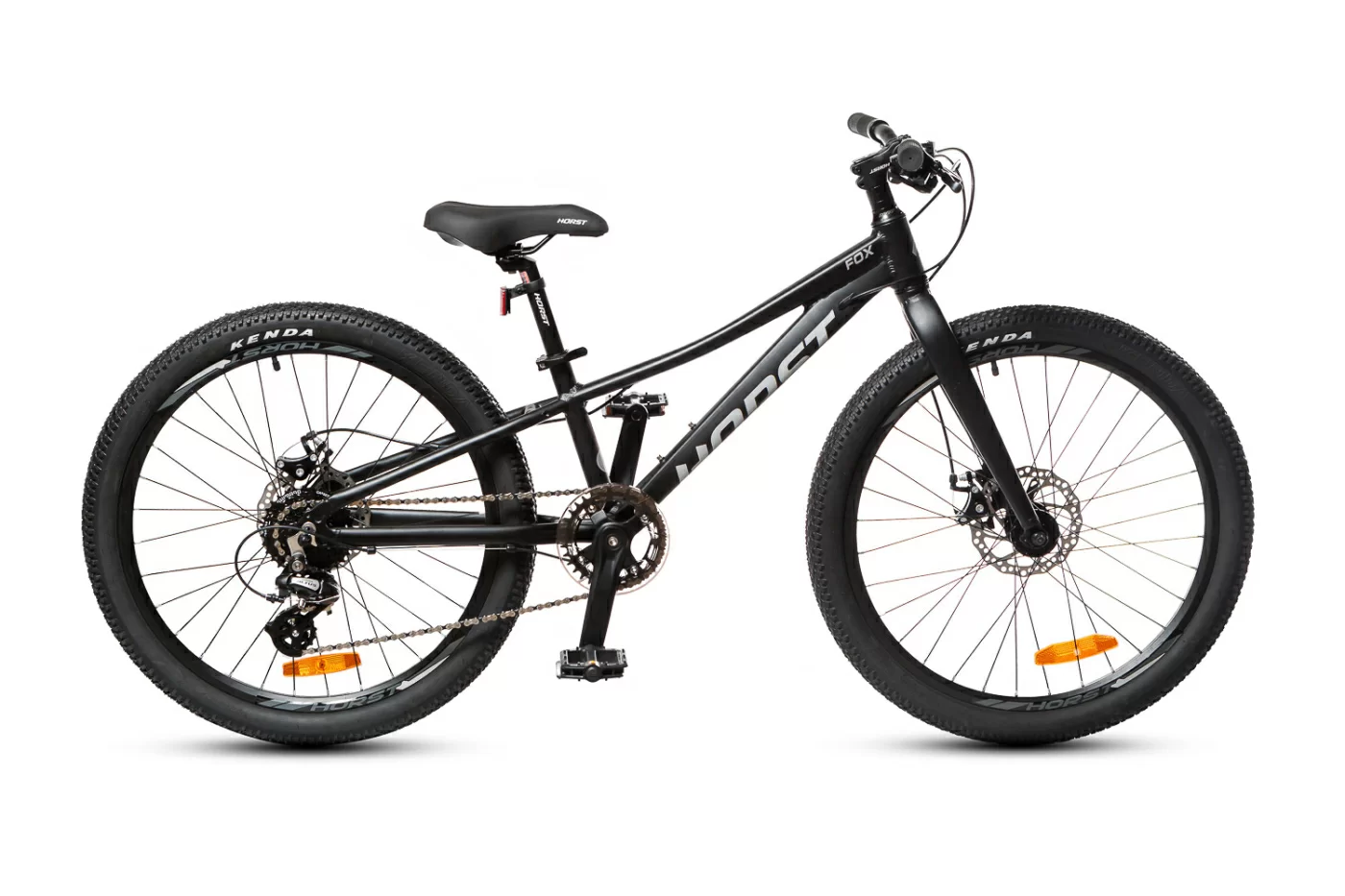  Велосипед подростковый HORST Fox 2024 Чёрно-серый по низким ценам в Томске и Северске