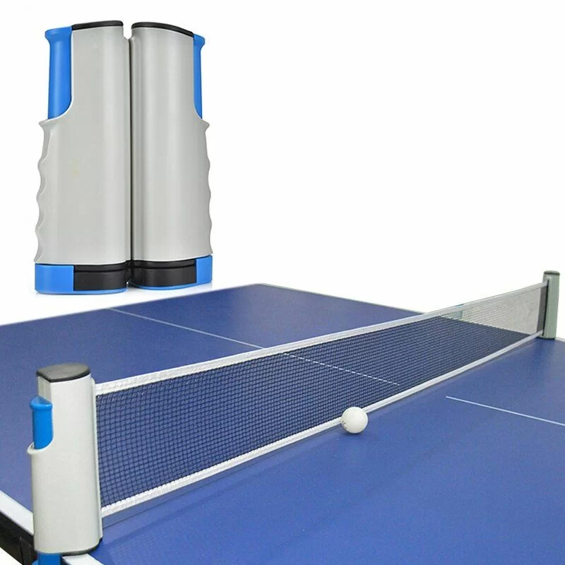 Фото Сетка для настольного тенниса E33569 с авторегулировкой серо/синий 10020725 со склада магазина СпортСЕ