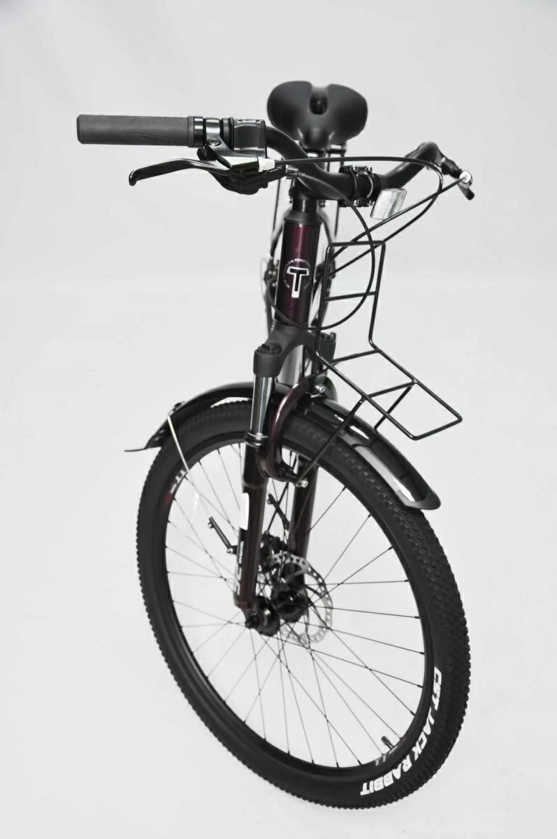 Фото Велосипед TechTeam Scorpio 27.5 вишневый со склада магазина СпортСЕ