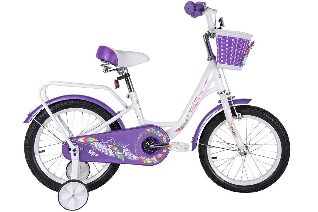  Велосипед TechTeam Firebird 18" фиолетовый (сталь) по низким ценам в Томске и Северске